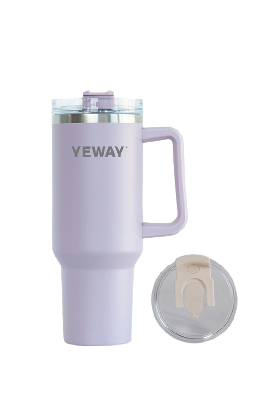 40oz stainless steel tumbler with non slip base and ergonomic handle for wholesale drinkware supply